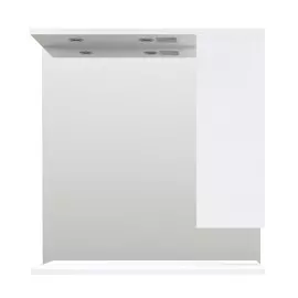 зеркало с подсветкой 1marka кода лайт 80 белый глянец, мдф у57596