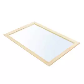 зеркало прямоугольное 40*60 см, липа банные штучки