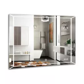 зеркало с подсветкой azario 60*80 фр00001399