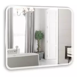 зеркало с подсветкой mixline стив-2 80х68 542566