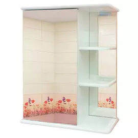 Зеркало-шкаф 60см IKA Магнолия левый