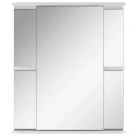 зеркало-шкаф для ванной комнаты айсберг норма 2-60 левый da1611hz