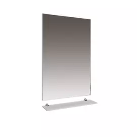 зеркало без подсветки уют 50 с полочкой у25369