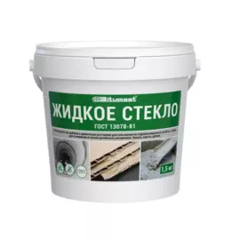 жидкое стекло bitumast 1,5кг