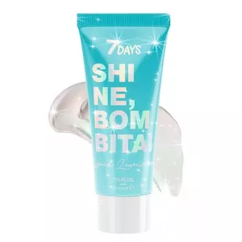 7Days Люминайзер для лица и тела, блеск, сияние, жидкий хайлайтер shine bombita 703 pearl