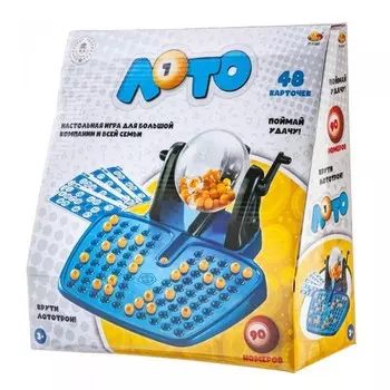 ABtoys Игра настольная Лото с лототроном