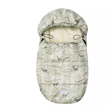 AmaroBaby Конверт зимний меховой Snowy Baby Олени 85 см