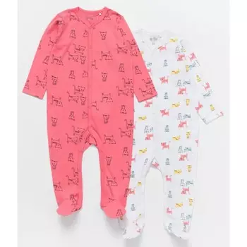 Artie Комбинезон для девочек Basic Babywear Кошечки 2AK-611d 2 шт.