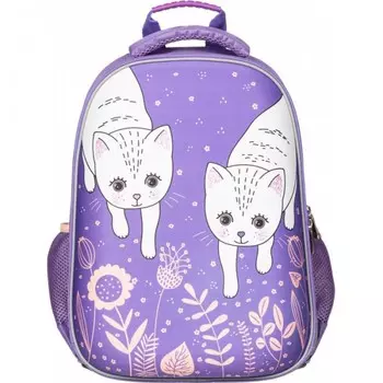 Attache Ранец Light Котики 2 отделения 39x29.5x12.5 см