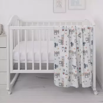 Baby Nice (ОТК) покрывало Micro Flannel Транспорт 100х140 см