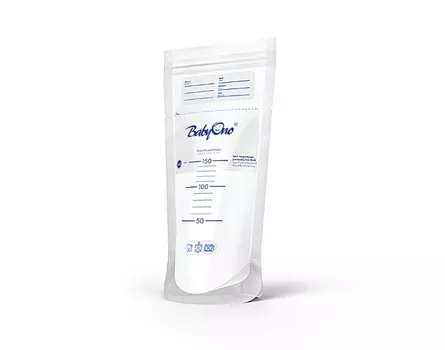 BabyOno Пакеты для хранения грудного молока 20 шт.