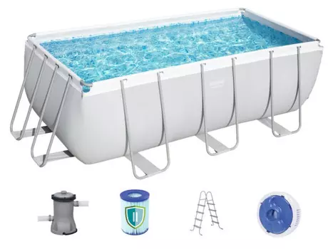 Бассейн Bestway Бассейн каркасный Power Steel 56456 412х201х122 см