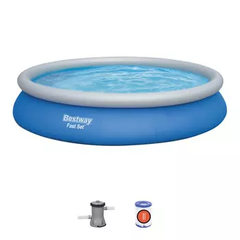 Бассейн Bestway Бассейн надувной Fast Set 57313 457х84 см