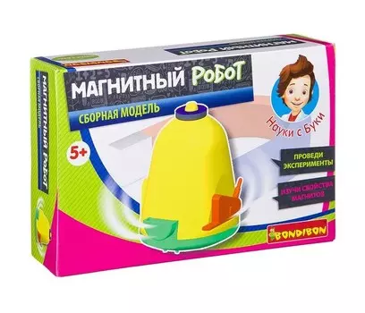 Bondibon Французские опыты Науки с Буки Магнитный робот