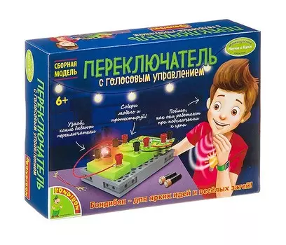 Bondibon Французские опыты Науки с Буки Переключатель с голосовым управлением