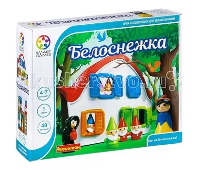 Bondibon Логическая игра Белоснежка