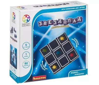 Bondibon Логическая игра Smartgames Звездопад