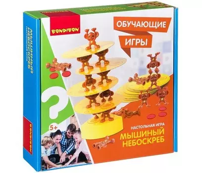 Bondibon Обучающие игры Настольная игра Мышиный Небоскреб