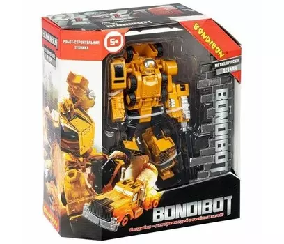 Bondibon Трансформер Bondibot 2 в 1 робот-автомобильный кран