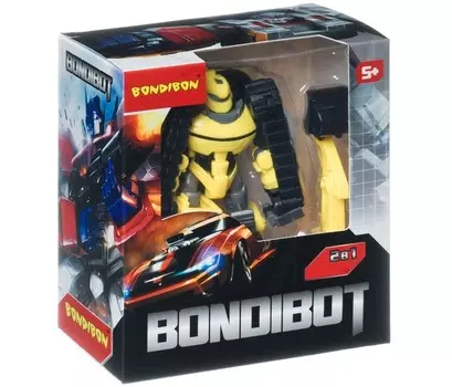 Bondibon Трансформер Bondibot 2 в 1 Робот-экскаватор