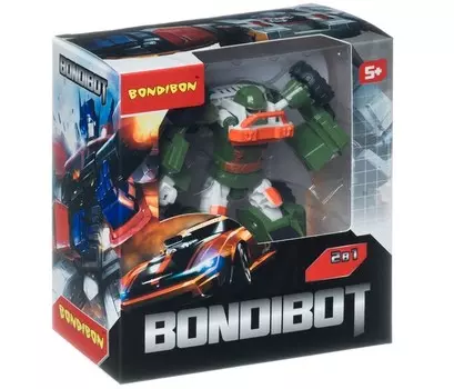 Bondibon Трансформер Bondibot 2 в 1 Робот-внедорожник ВВ4345