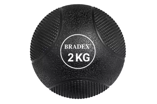 Bradex Медбол резиновый 2 кг