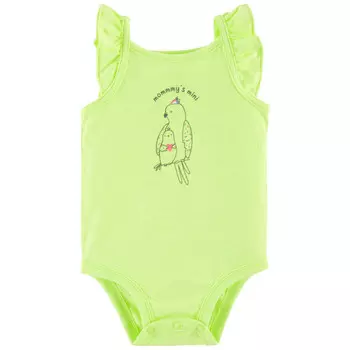 Carter's Боди для девочки с попугаем 1L715010