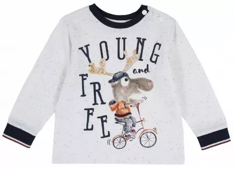 Chicco Лонгслив для мальчика Young and free