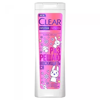 Clear Шампунь женский Floral Splash 380 мл