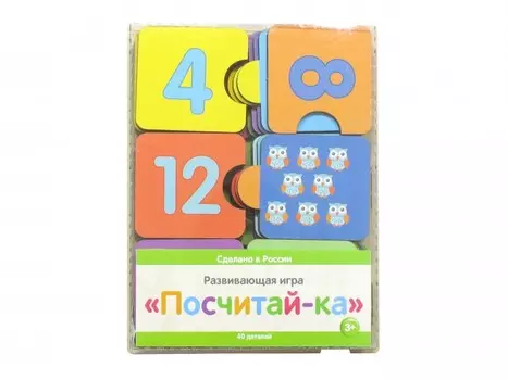 Деревянная игрушка Paremo Игровой набор Считай