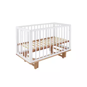 Детская кроватка Mowbaby Lilla 120x60 (продольный маятник)