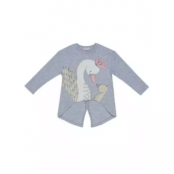 Diva Kids Джемпер для девочки Лебеди DK-167