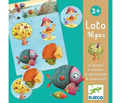 Djeco Лото 4 сезона