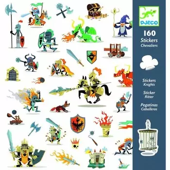 Djeco Наклейки Рыцари