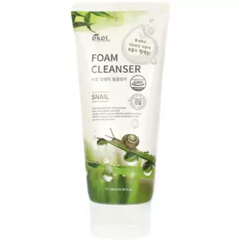 Ekel Пенка для умывания с муцином улитки Foam Cleanser Snail 180 мл