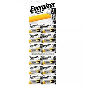 Energizer Батарейка Power АА (LR06) алкалиновая 12BL