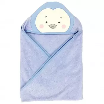 Forest kids Полотенце с капюшоном Пингвин 100х100 см