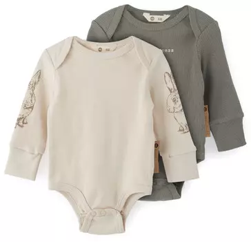 Happy Baby Боди с длинным рукавом 2 шт.