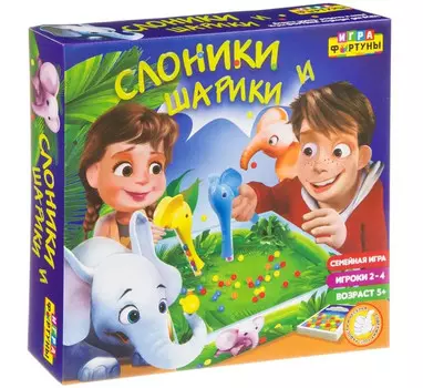 Игра фортуны Настольная игра Слоники и шарики