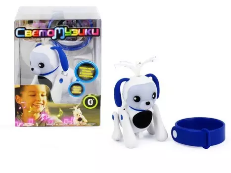 Интерактивная игрушка 1 Toy Светомузики Щенок