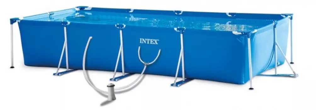 Бассейн Intex Бассейн каркасный прямоугольный 450х220х84 см