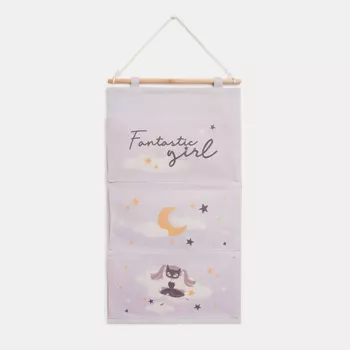 Этель Кармашек текстильный Fantastic girl 3 отделения