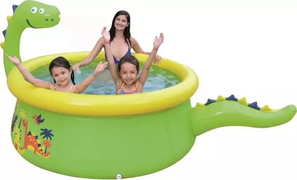 Бассейн Jilong Бассейн надувной Dinosaur 3D Spray 175х62 см