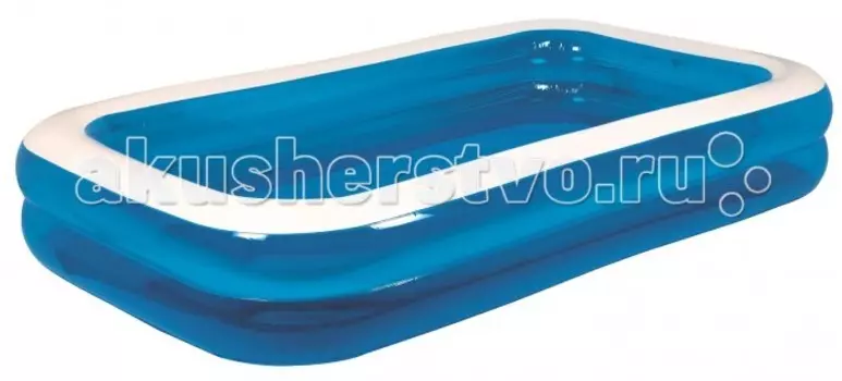 Бассейн Jilong Бассейн семейный Giant Rectangular Pool 2-ring 305x183x50 см