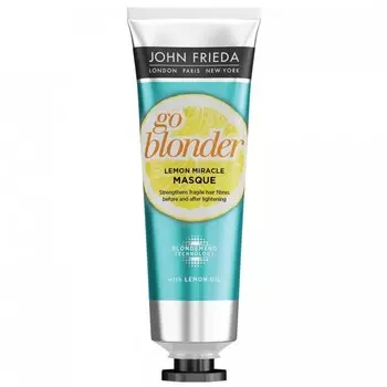 John Frieda Укрепляющая маска для ослабленных волос Go Blonder Lemon Miracle 100 мл