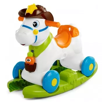 Качалка Chicco Игрушка-каталка говорящая Лошадка Baby Rodeo