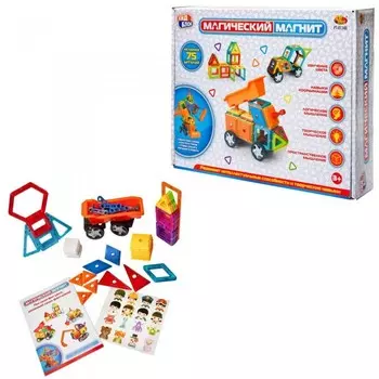 Конструктор ABtoys Магический магнит (75 деталей)