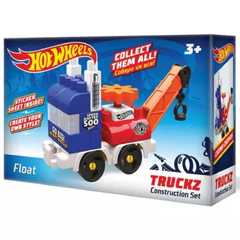 Конструктор Bauer Машинки Hot Wheels серия truckz (29 деталей)