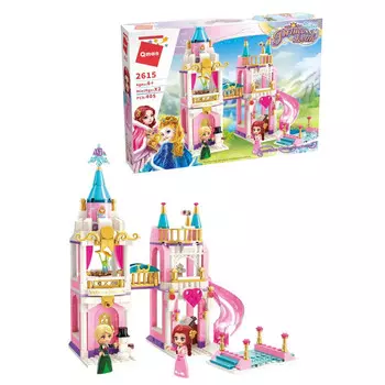 Конструктор Enlighten Brick Замок с фигурками 405 деталей