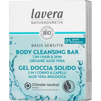 Lavera Твердый гель для душа 2 в 1 для чувствительной кожи